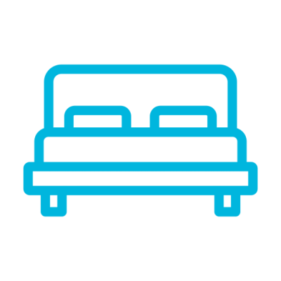 logo dormitorio azul